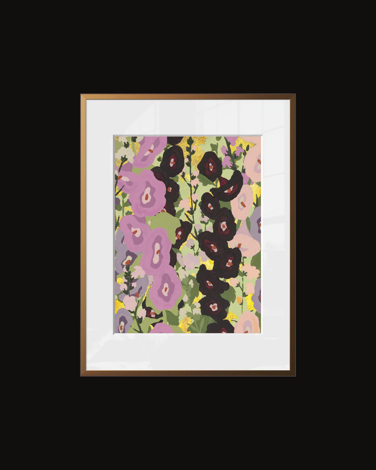 "Violet Hues" Original Acrylic Painting