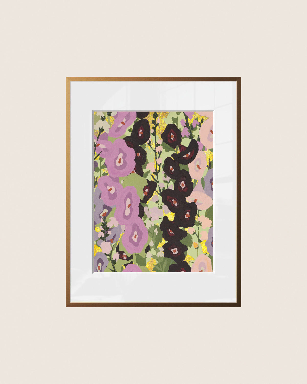 "Violet Hues" Original Acrylic Painting